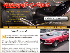 Mustangs and More screenshot